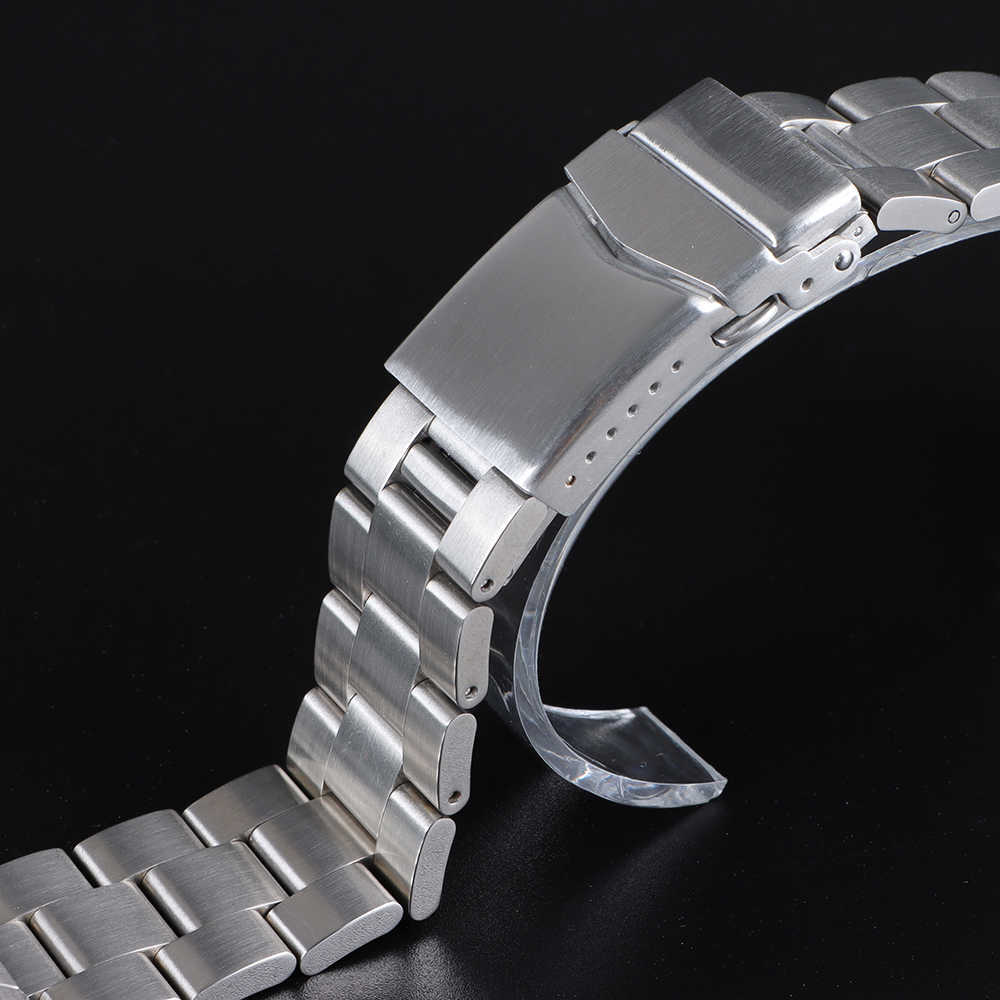 

Watch Bands 22MM Bracelet 316L Stainlesss Steel Watch Band for MDV-106 MDV 107 Swordfish Metal Strap for MTP-1374 MTP-1375 Bracelets 22mm T221219