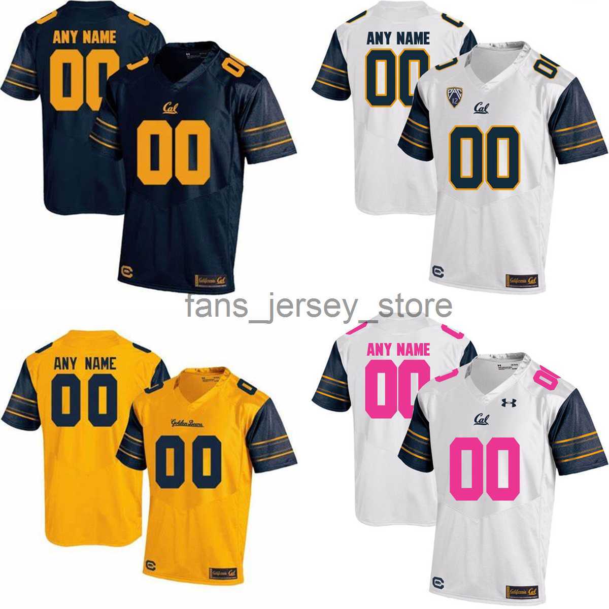 

NCAA California Golden Bears College Football Jerseys 19 Tyler Jensen Jersey 2 Kai Millner 1 Stovall Rodgers Lynch Crawford Forrest Goff Wharton III Custom shirt, Custom name number