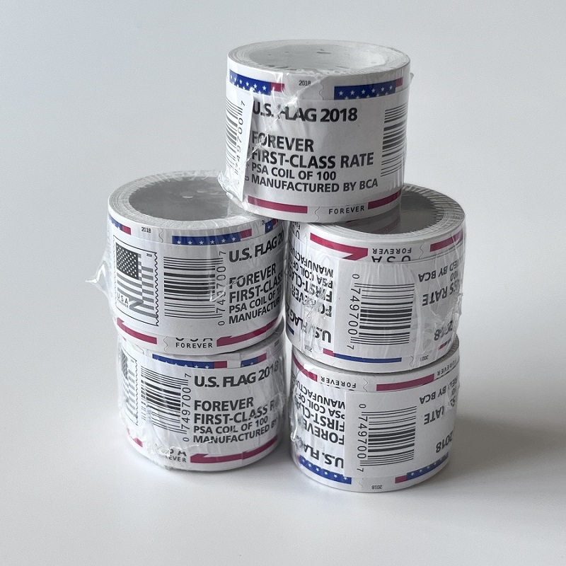 

US Holiday Stamp 2022 First Class Rate 5 Sheet of 20 Post Office Mail Celebration Valentine Anniversary Party Mail Supply, Us stamps