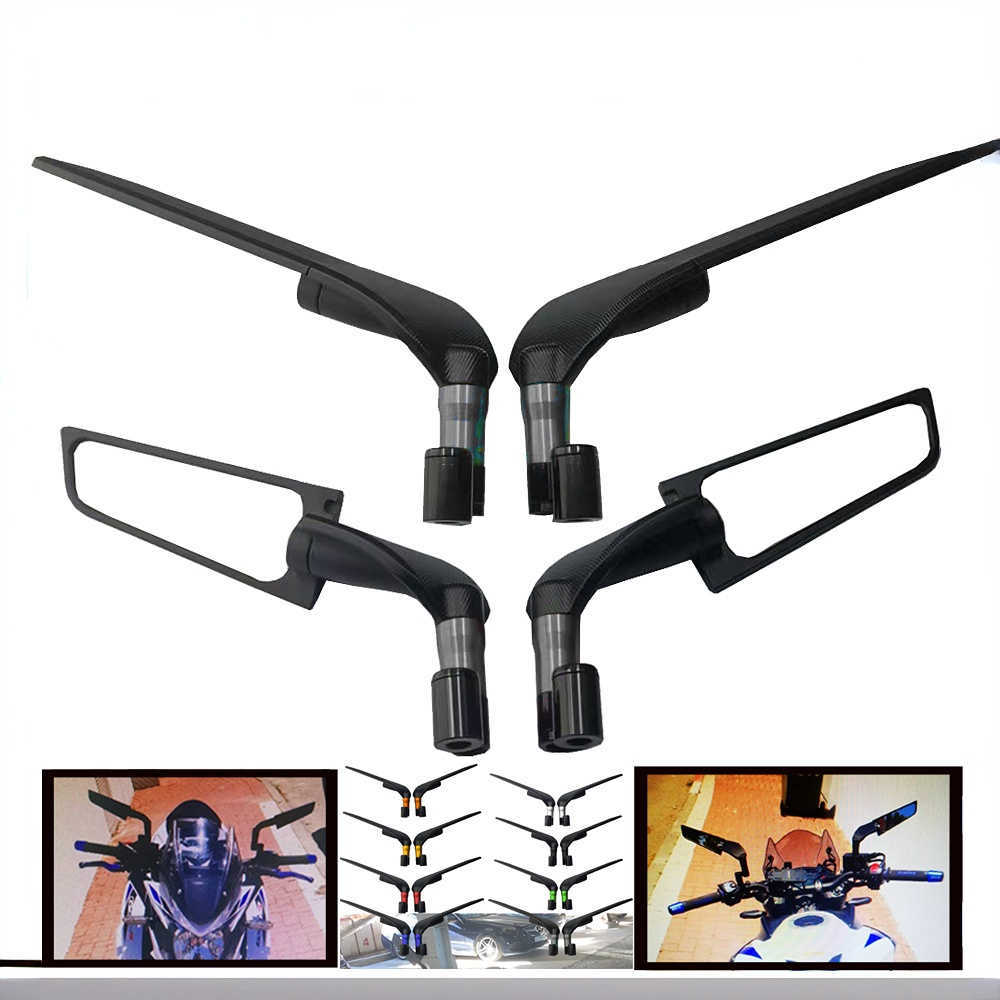 

Motorcycle Mirrors Universal New fixed wind wing for Yamaha R3 V3 MT10 MT09 MT07 MT03 MT25 MT01 MT15 MT125 motorcycle Rotating rearview mirror 1214