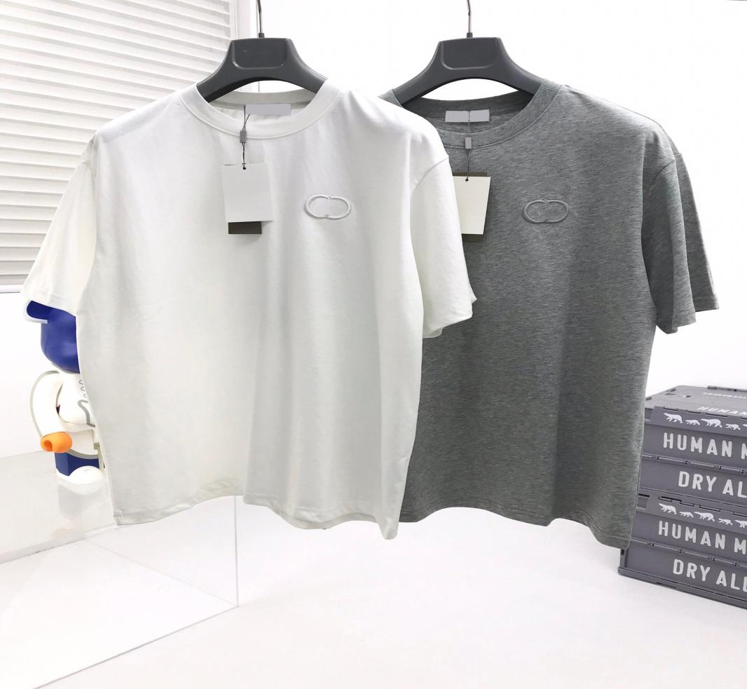 

Men039s TShirts Round neck embroidered and printed polar style summer wear with street pure cotton 33q2050261