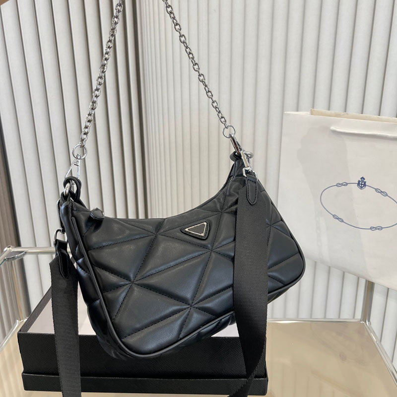 

Designer Bag Women Shoulder bags Fashion Handbag Lady White Black Pink Chain Womens Classic Leather Cross Body Coin Purse Luxury Tote Evening Handbags, 3#size25x13cm