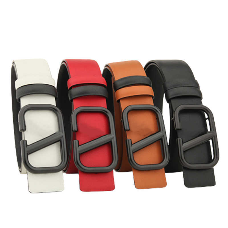 

Men Designer Belt Double Sided Color Fashion Waist Cover Classic Versatile Letter Buckle Women Leather Belts Width 3.8cm Valentine's Day Gift, Separate