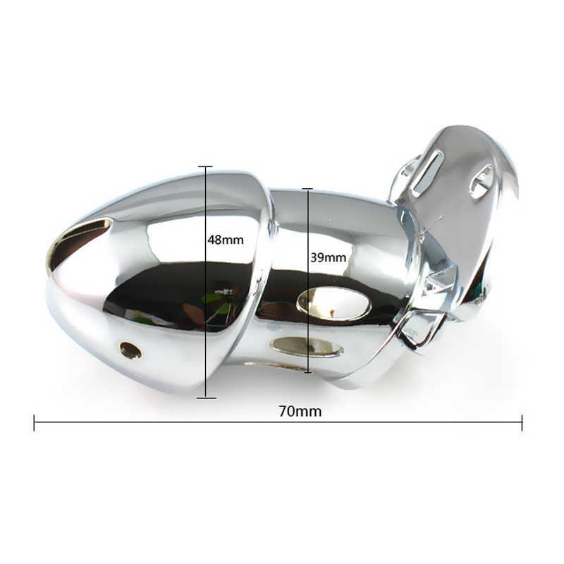 Sex Toys Massager Vibrator Lock Adjustable Male Device Metal Cage Penis Ring Cock for Men/gays Sm Restraint Chastity Belt Bdsm-image-845497757