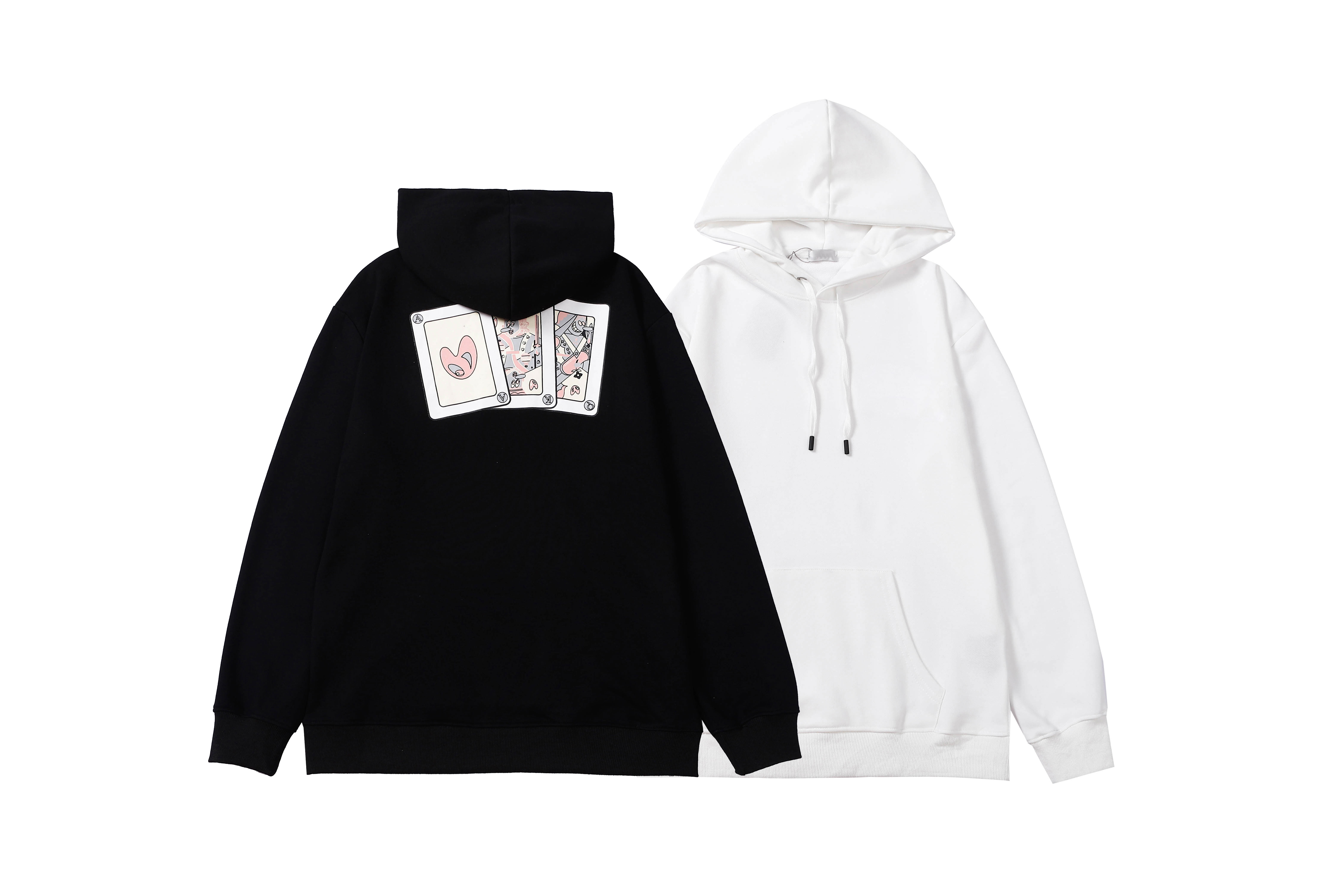 

22SS Men's Hoodie Sweatshirt Fashion Print Embroidery Long Sleeve Pullover Casual Sportswear Crew Neck Hoodie M-3XL, Brand###2
