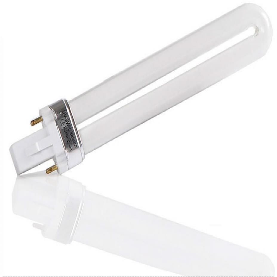 

UV 9W L 365nm electrical inductance gel lamp buble light to nail dryer for nail art313a
