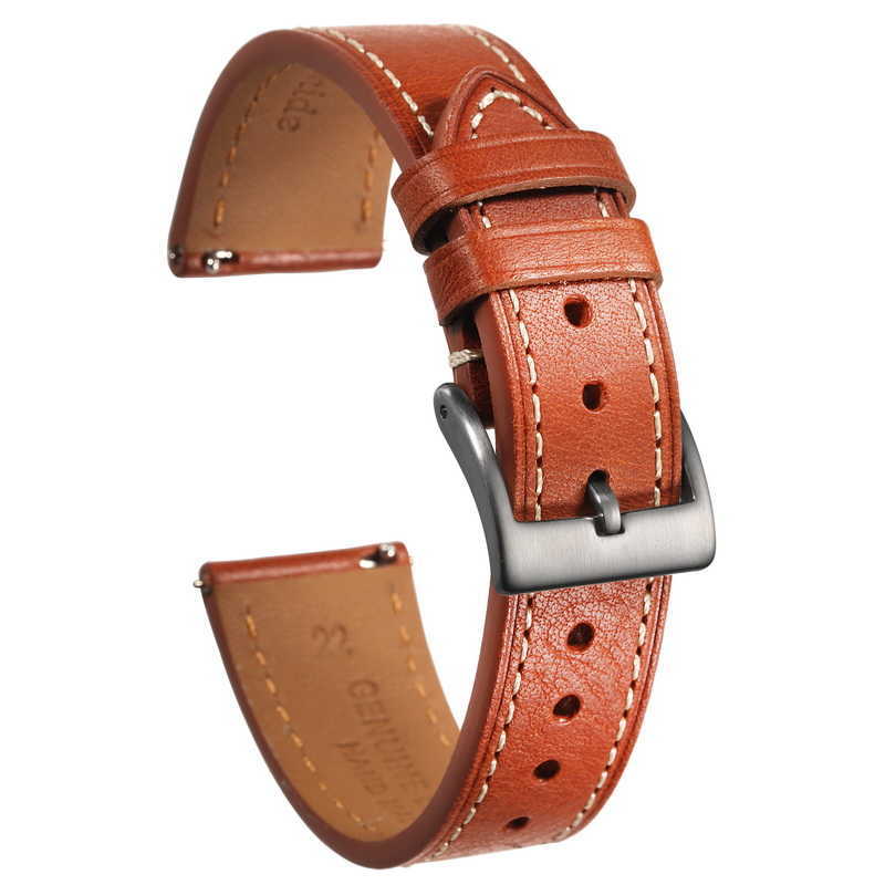 

Watch Bands HEMSUT Italy Genuine Cow Leather Watch Band For Man Vintage Soft Wrap Handmade Leather Watch Straps Quick Release 22mm18mm20mm T221219