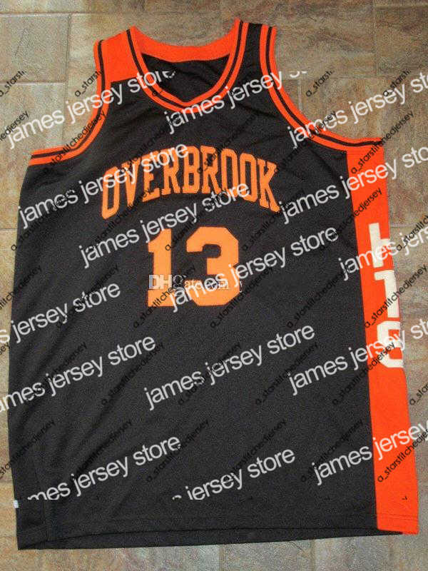 

Basketball Jerseys Basketball Jerseys Wilt Chamberlain 13 Overbrook High school HTS Legendary Game Retro Basketball Jersey Men's Stitched Custom Number Name, As show