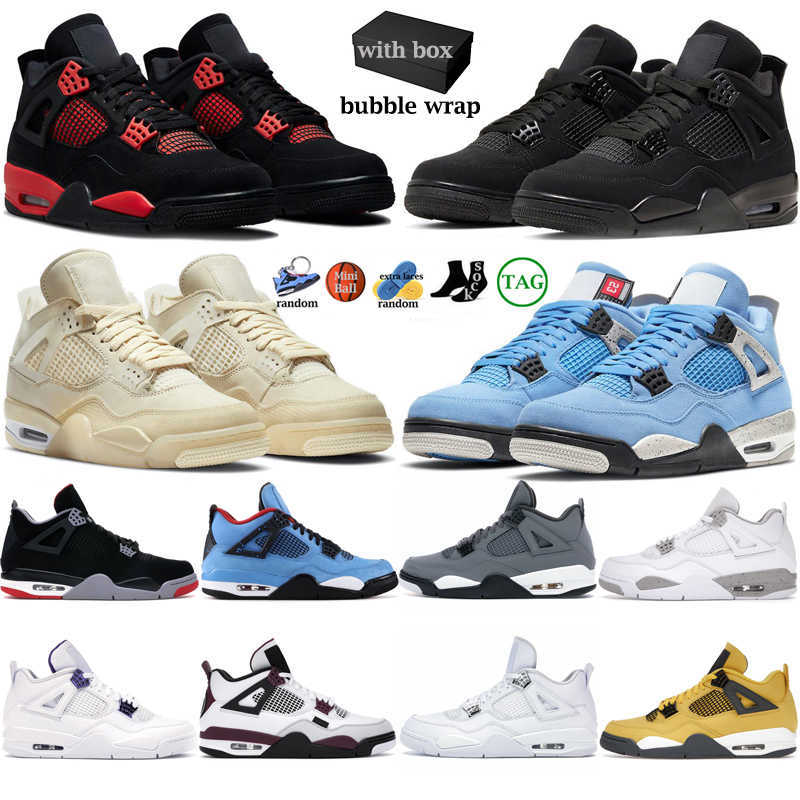 

Jumpman 4 4s Outdoor shoes men Red Thunder s 4 Sail Black Cat White Oreo Pure Money Infrared Military Green GlowCool Grey women