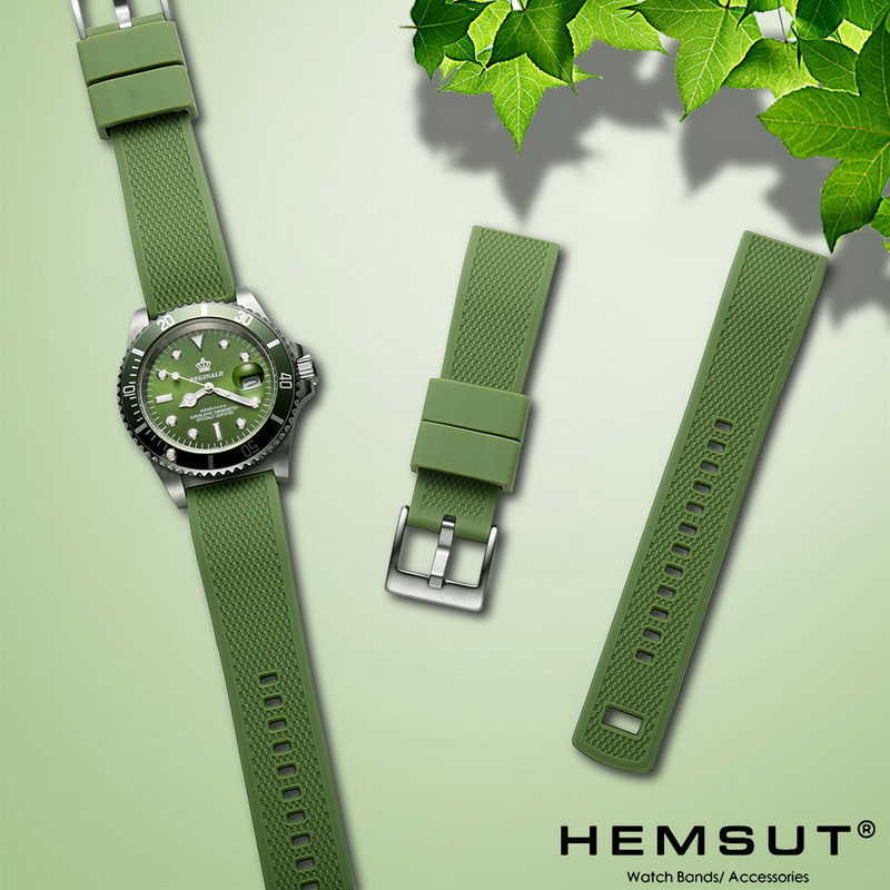

Watch Bands Hemsut Smart Silicone Watch Bands 18mm 20mm 22mm Quick Release Rubber For Galaxy Watch Strap Man Women Soft Replacement T221219