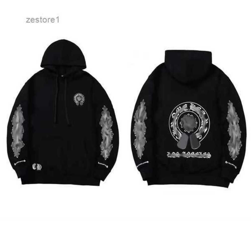 

Classic Fashion Luxury Mens Zipper Ch Hoodies Designer Horseshoe Sanskrit Cross Print Pullover Hooded Tops Coat Jacket Sweatshirts Sweater Aea2, 21