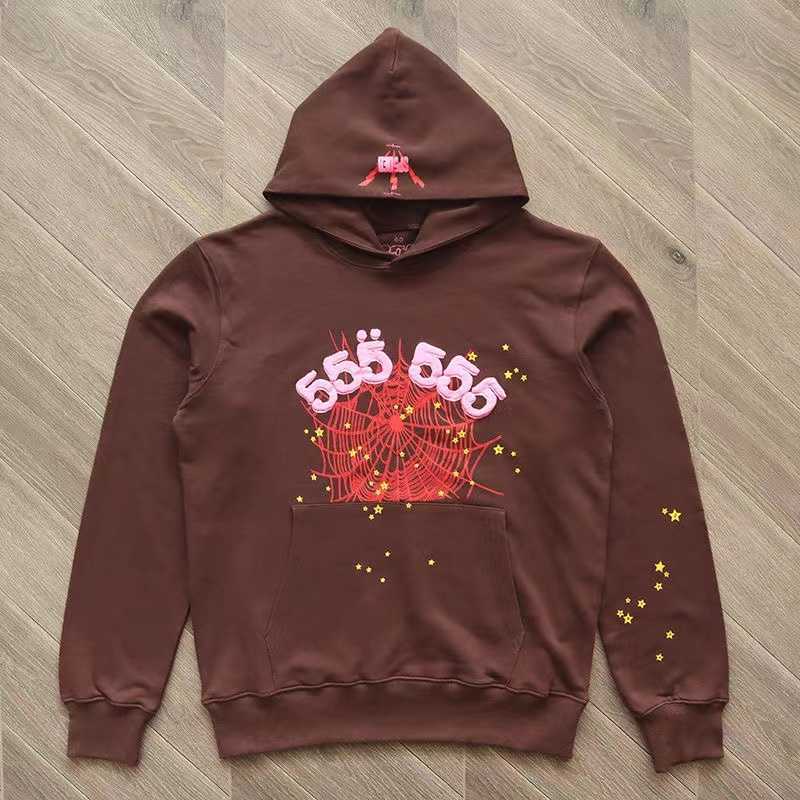 

Designer Spider Sp5der Hoodies Young Sweatshirts Streetwear Thug 555 Angel Hoody Men Women 11 Pullover Hooded Printing Web Sweats Gray, Blue trousers