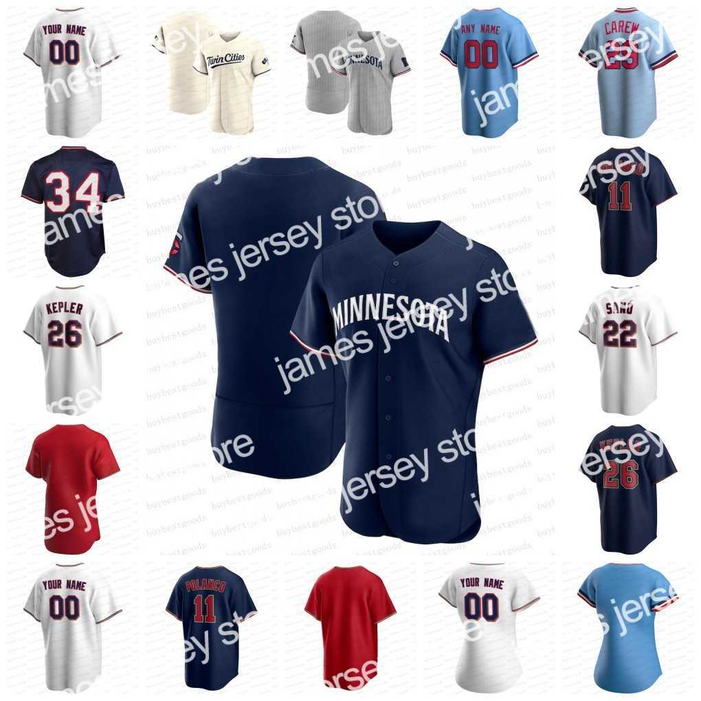 

Baseball Jerseys Byron Buxton Jersey Max Kepler Luis Arraez Jose Miranda Carlos Correa Sandy Leon Jorge Polanco Aaron Sanchez Royce Lewis Kyle Farmer Duran, 2023 flexbase