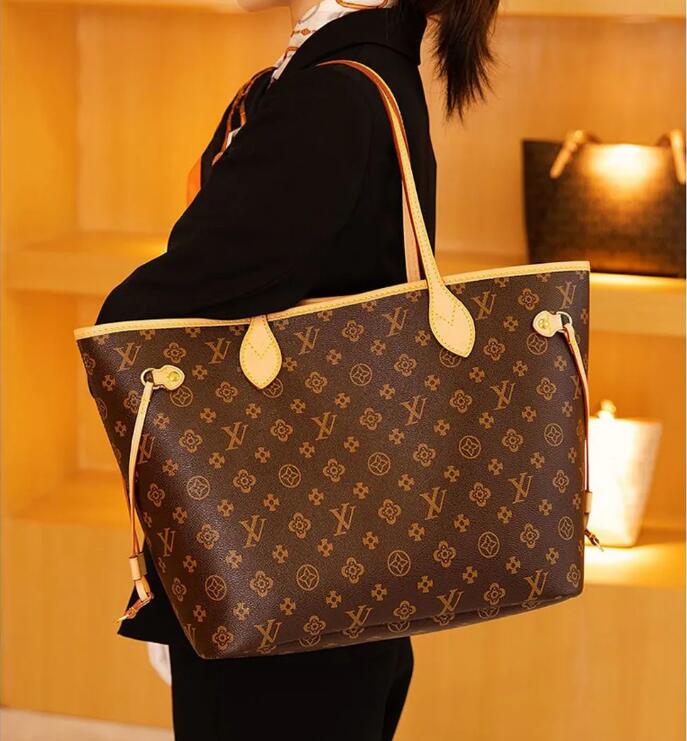 2pcs Sac à bandoulière de haute qualité Femme sacs à main dames concepteurs composites sacs sacs d'embrayage fourre-tout portefeuille de sac à ma