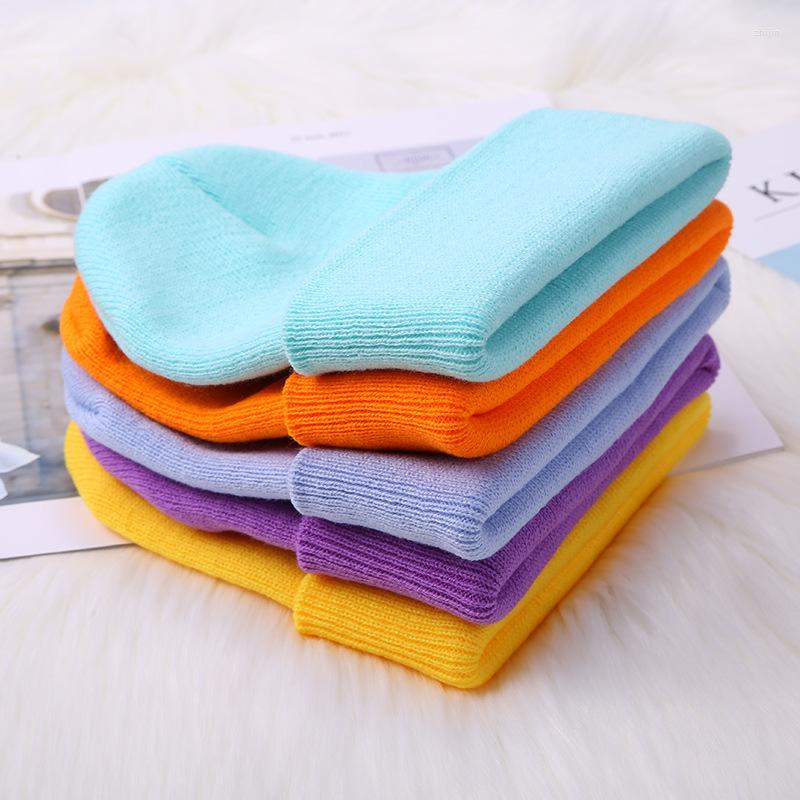 

Berets Winter Hats For Unisex Beanies Knitted Solid Cute Hat Lady Autumn Female Beanie Caps Warmer Bonnet Men Casual Cap, 18-light green