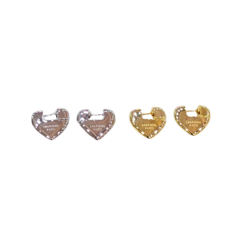 

Seiko Korean Cool Style Earrings Sense of Love Earrings Women's Simple Jewelry