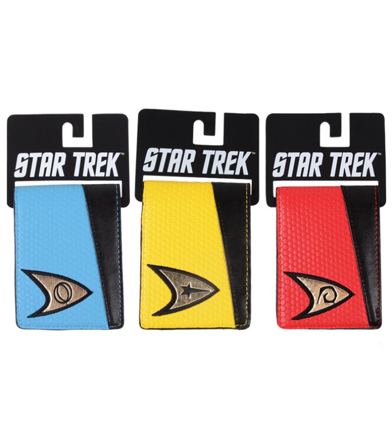 

Star Trek Bifold Wallet With Tag Blue amp Yellow amp Red8554003