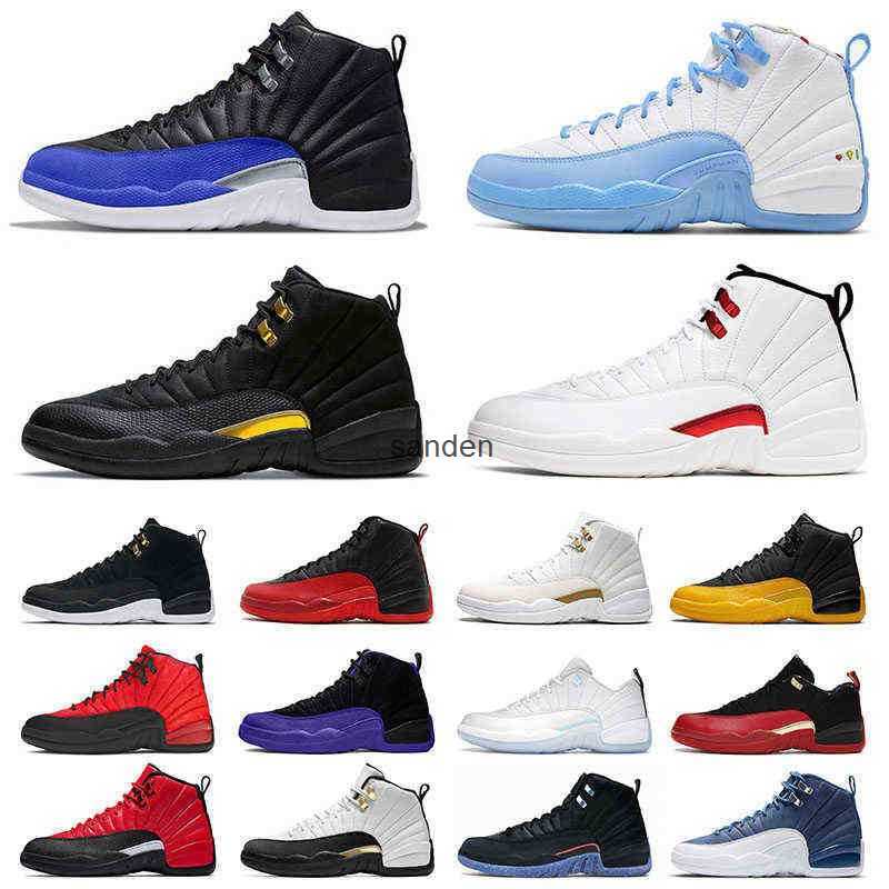 

Jumpman 12 12s XII Mens Designer Outdoor Shoes Ovo White Hyper Royal Black Taxi Flu Game Super B Low Easter Spor JORDON jordens, B12 40-47 winterized wntr