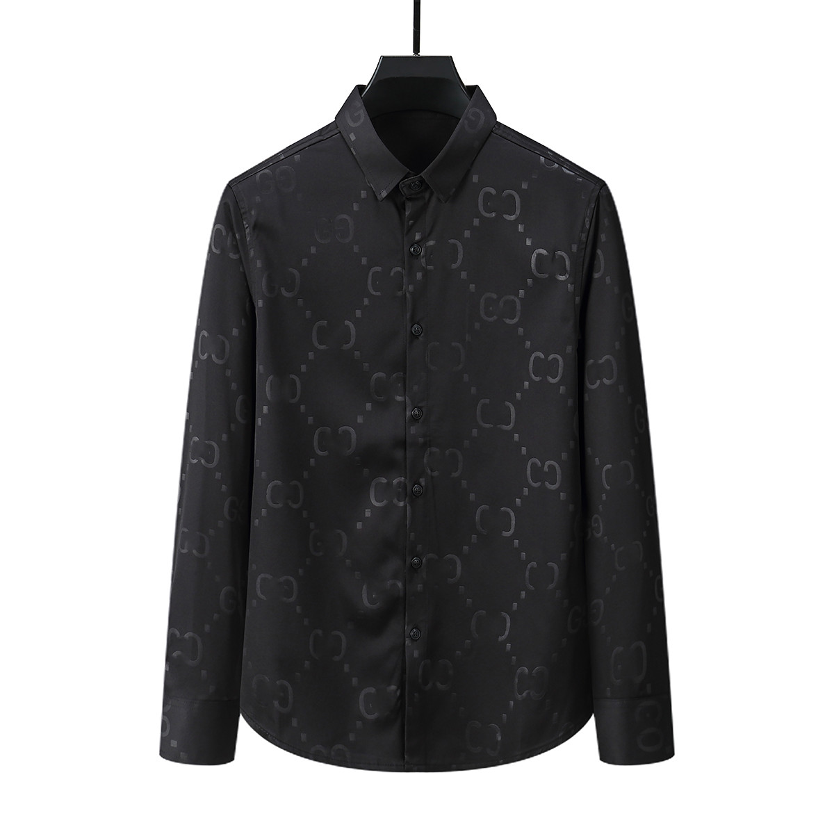 

Men's Dress Shirts Men's Fashion Shirt Summer Classic Slim Fit Button Short Sleeve For Men Casual Business Male Hipster Social ShirtMen'#13, Black