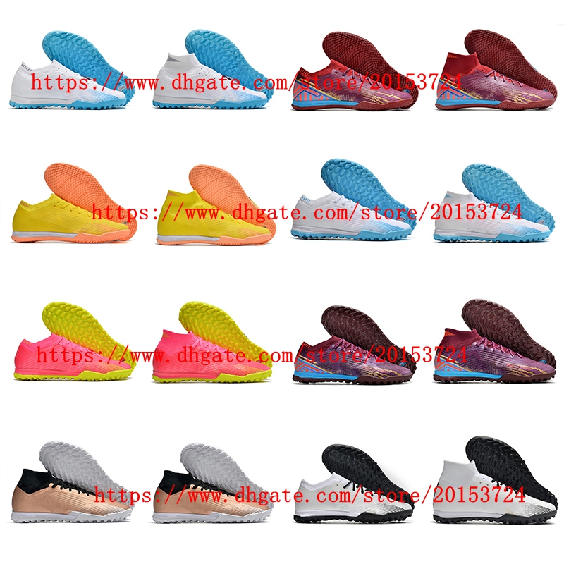 

Mens Soccer Shoes Mercurial Vapores XV Elite TF IC Cleats Football Boots Scarpe Da Calcio Neymar Cristiano Ronaldo CR7, As picture 9