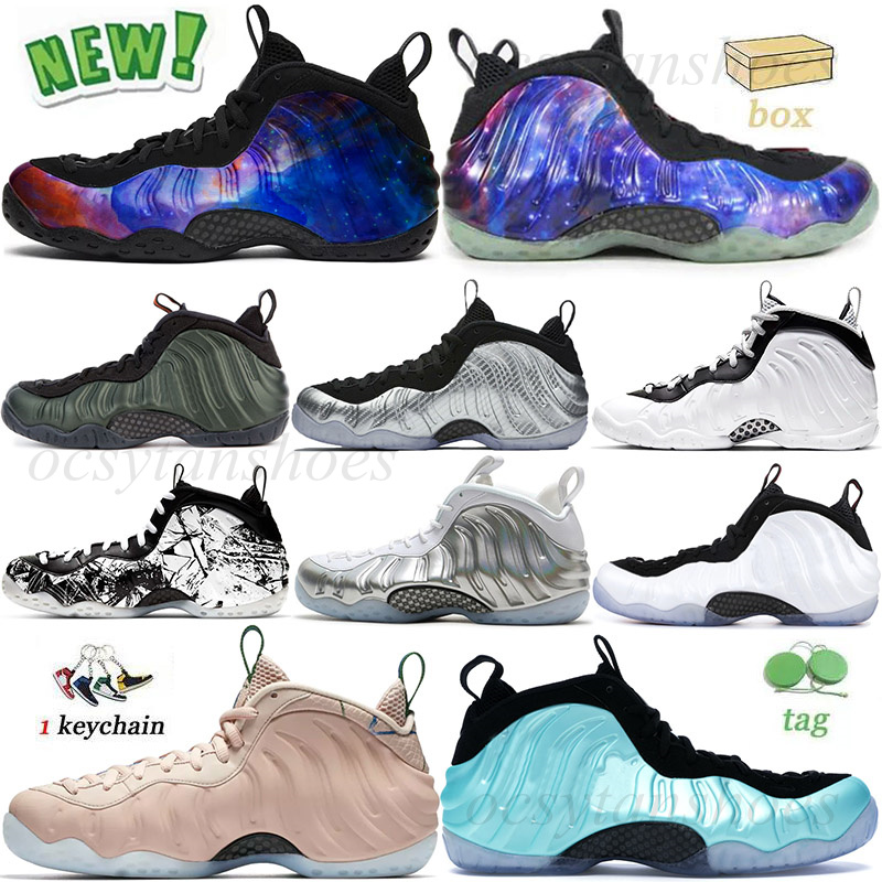 

Mens Women Basketball Shoe Trainers foamposite one hardaway Shoes NRG Galaxy Marble Silver Surfer Class of 97 Anthracite All Star Sports 40-47, Marble 40-47