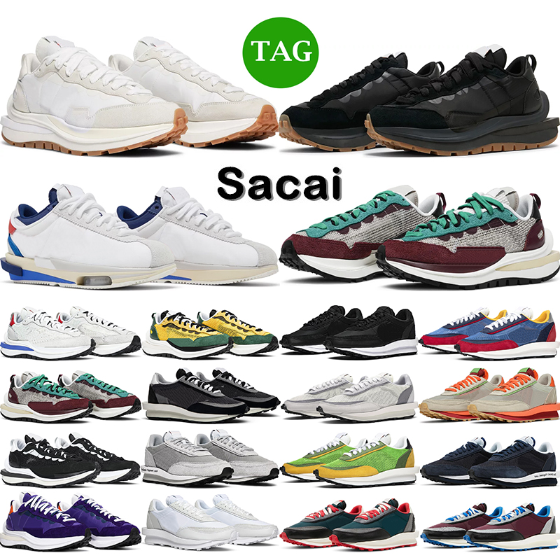 

designer Sacai Vaporwaffle Ld Waffle Sacais Running Shoes For Men Women Sail Black Gum Summit White Nylon Mens Sports sneakers Trainers, 14