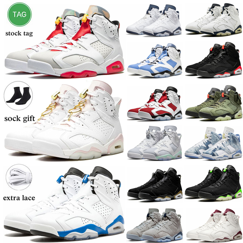 

Original basketball shoes 6 6s designer Mens Women sneakers trainers Hundred Hollowed dunks Cactus Jack Oreo Sports Blue EUR 36-47, #8 mint foam 40-47