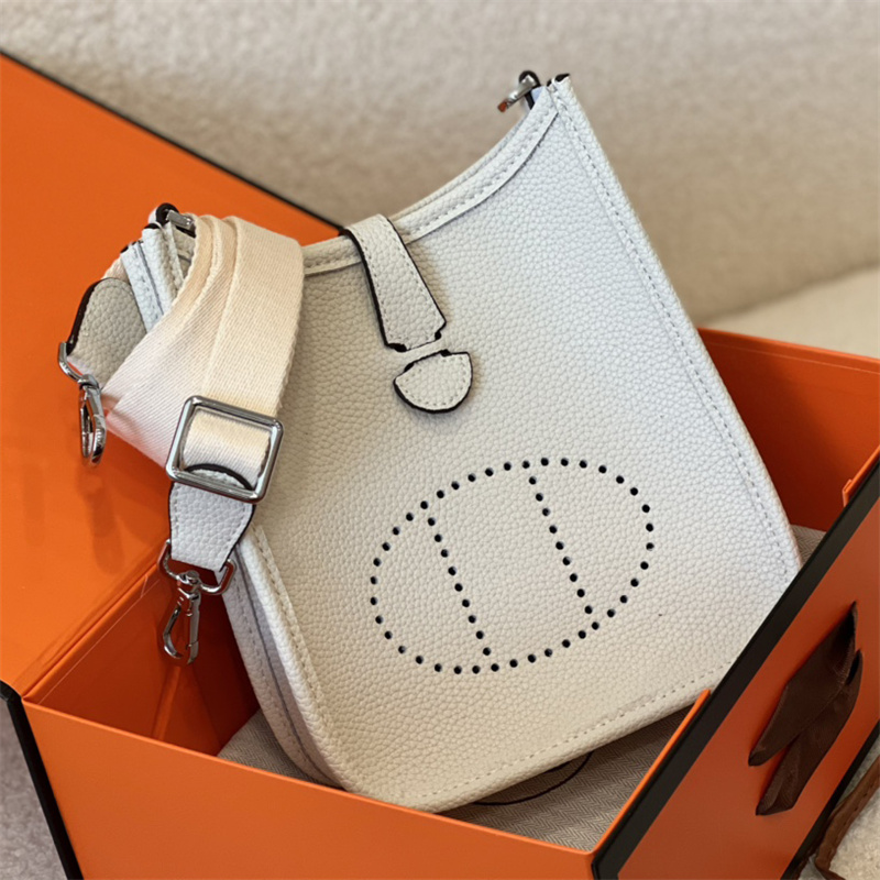 

Designer Leather Bag Womens Fashion Shoulder Bags Luxury Mini Tote Handbags Mens Casual Cross Body Classic Letter Messenger Bag, Red