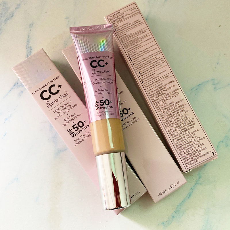 

Your skin but better CC Glitter Face Foundation Concealer Make Up Beauty Comestic Face Primer Brighten Cream, Mixed color