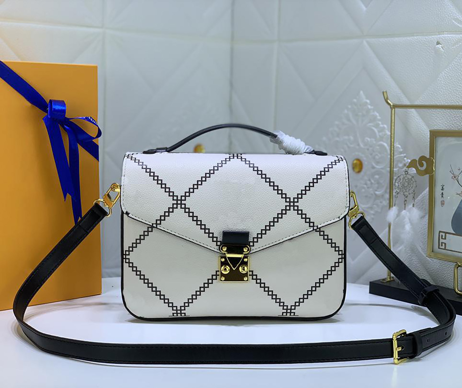 

handbags Empreinte METIS fashion ladies designer bags top quality luxury designer genuine leather shoulder handbag cross body purses S Lock totes crossbody M45596