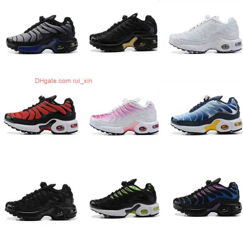 

Plus Infant MX TN Kids Running Shoes Triple Black White Sneakers Toddlers Hyper Blue Trainers Tuned Units Classical