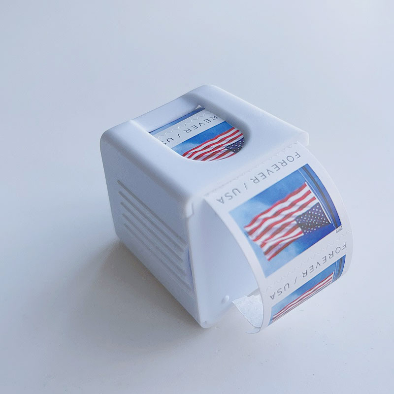 

Stamp Dispenser for a roll of 100 Holder Desk Organization of Home Office Supplies