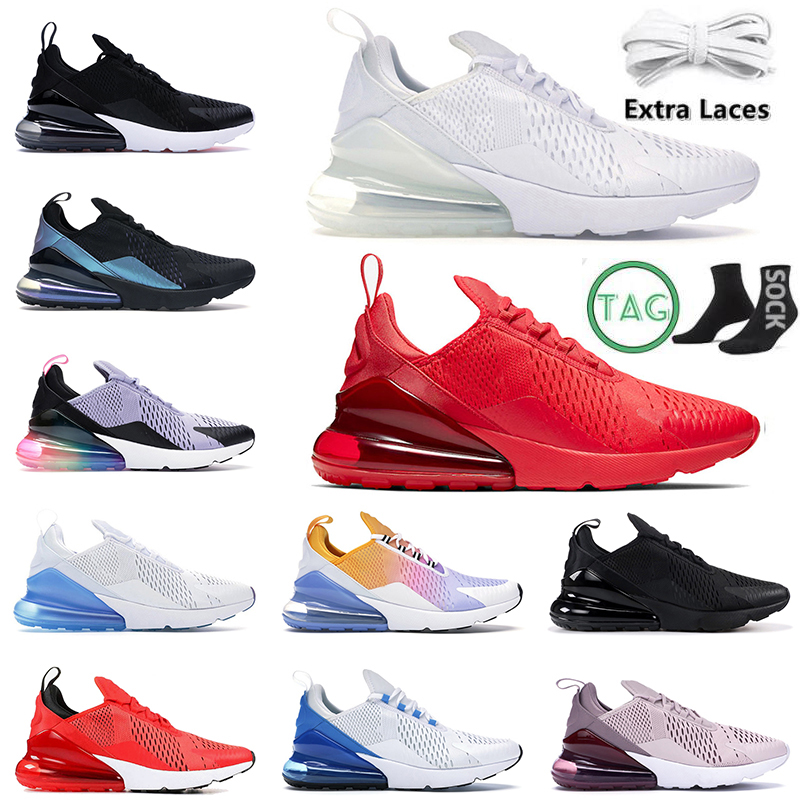 

With Socks Airsmsxs 270 Running Shoes Platform Women Mens Trainers University Red Photo Blue Guava Ice Tea Berry Black White Pack Barely Rose Be True Sports Sneakers, B29 light bone 36-45