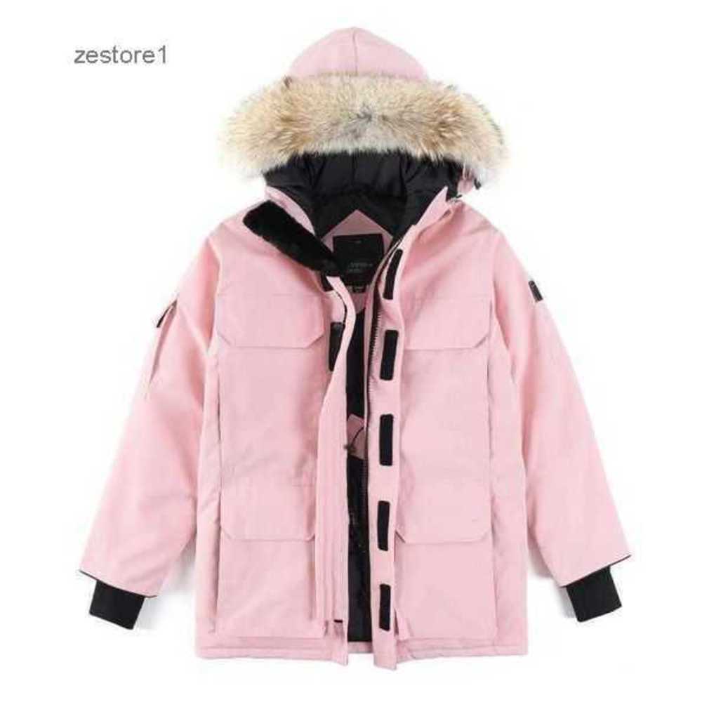 

Men's Down Parkas Canada Fashion-top Quality Winter Mens Canadian Parka Coats Fusion Bonnet Coat Warm Goode Womens Beige Blue Jacket 157 093g