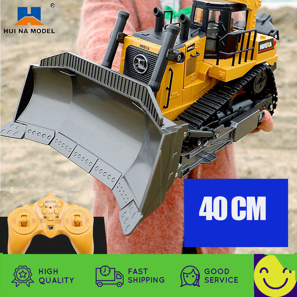 

Electric/RC Car Huina 569 RC truck Car crawler Remote control tractor Rc heavy equipment bulldozer Radio Controlled Engineering vehicle Toy kid T221214