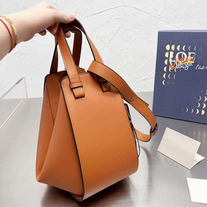 

Loewss Hammock Shoulder Designer Bag Women Single Fashion bags Leather Portable Diagonal Cross Bags Woman Luxury tote handbags, 9#137463#size:29x25cm