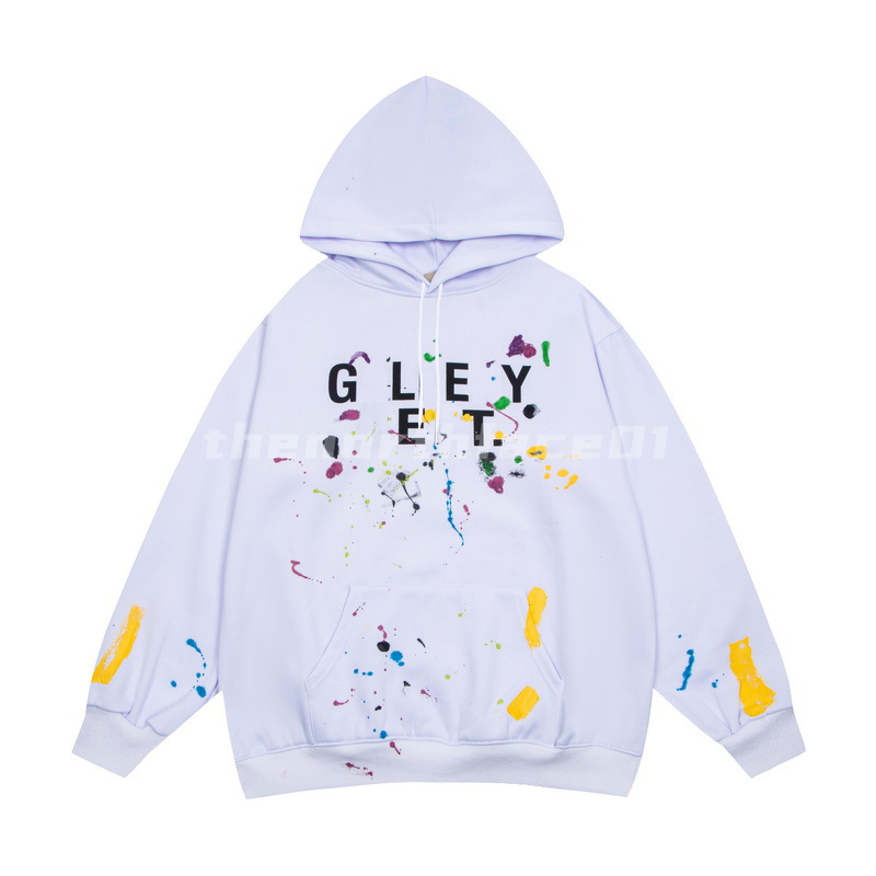 

Luxury Designer Mens Hoodie Color Speckle Letter Long Sleeve Sweater Fashion Brand Pullover Casual Top White
