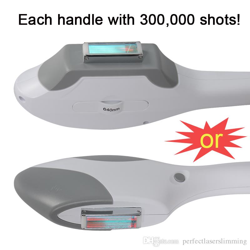 

OPT Handle laser hair removal Elight Skin Rejuvenation for IPL Machine three hundred thousand shots Handle Permanent Hair Removal