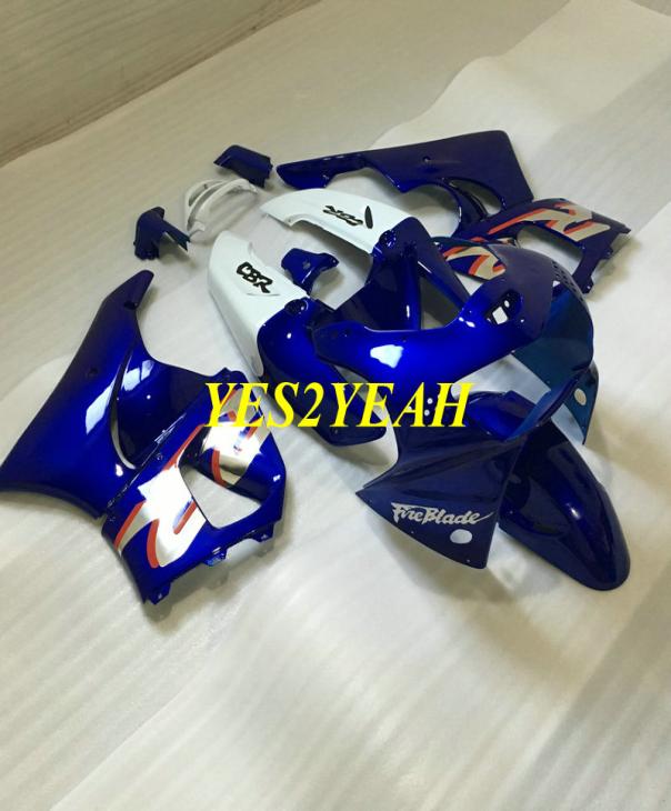 

Motorcycle Fairing Body kit for Honda CBR900RR 919 98 99 CBR 900RR CBR 900 RR 1998 1999 ABS blue Fairings BodyworkGifts HS303643284, Multi-color