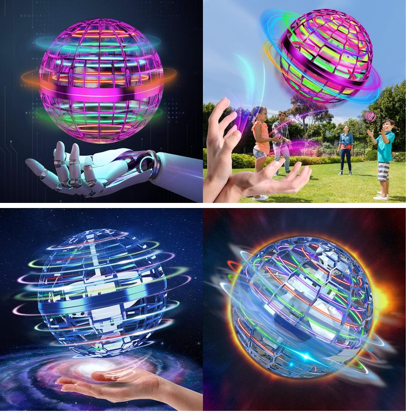 

Electric/Rc Aircraft Magic Balloon Butterfly Ball Cap Puzzle Flying Orb Galactic Fidget Spinner 2022 Upgraded Cosmic Globe Hover For Amhmj, As details