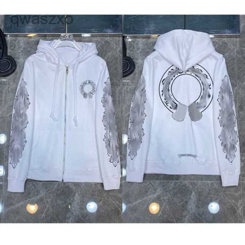 

Mens Luxury Heart Classic Jackets Sweatshirts Fashion Chromes Designer Hoodies Ch Zipper Hooded Sweater Cross Pullover Sanskrit Hoodie33h3