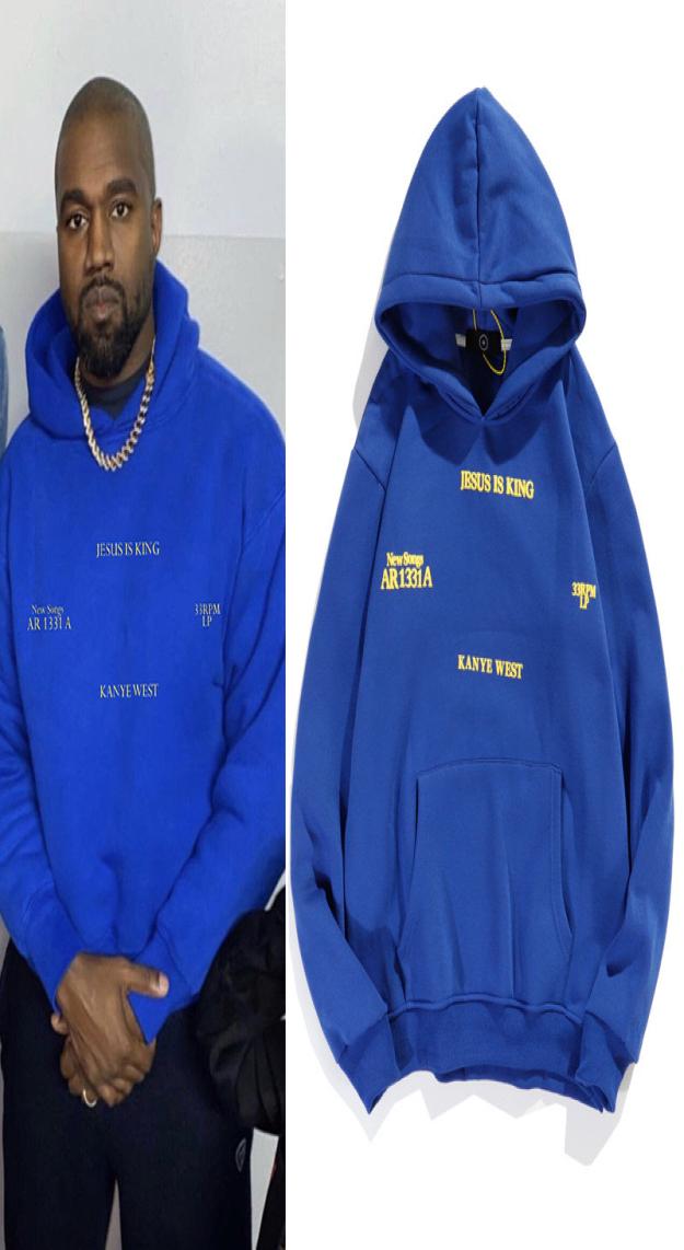 

Jesus Is King Stranger Things Hoodies Men and Women Fleece Oversize Pullover Streetwear Sweatshirt6552385, Black