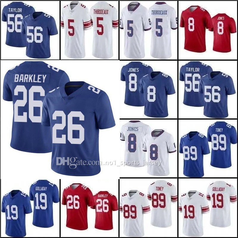 

Jersey custom 5 Kayvon Thibodeaux 26 Saquon Barkley''Nfl''Jersey 19 Kenny Golladay 89 Kadarius Toney Football 8 Daniel Jones Lawrence Taylor Men Women, As5
