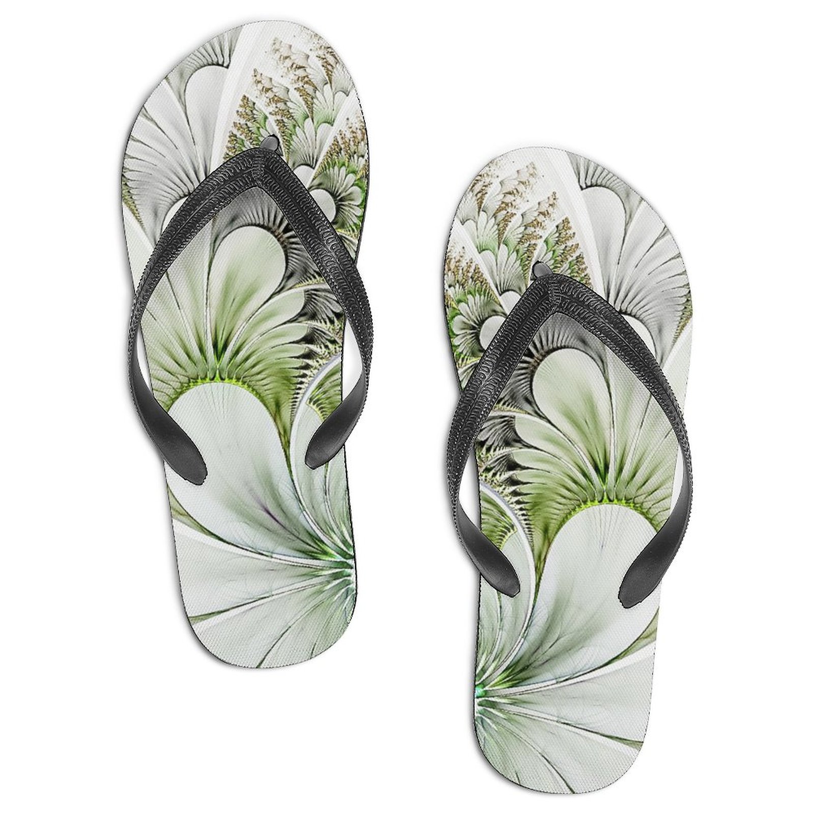 Pantoufles de créateurs chaussures décontractées personnalisées pantoufles de bricolageFractal-1784703