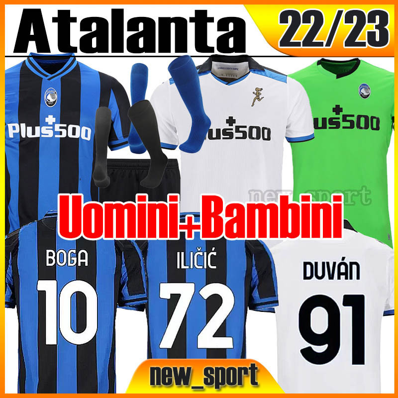 

XXXL 4XL 22 23 Atalanta BC Soccer Jerseys MURIEL GOMEZ DUVAN GOSENS JERSEYS LAMMERS MIRANCHUK ILICIC PASALIC DE 2022 2023 Men Football Shirt Uniform, 22 23 gk patch