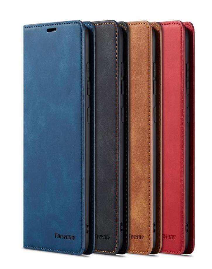 

Leather Case For Samsung Galaxy Note 10 9 8 Case Full Cover Flip Protective Case For S20 S10 S9 S8 Plus Magnetic Wallet Cover4807465, Blue