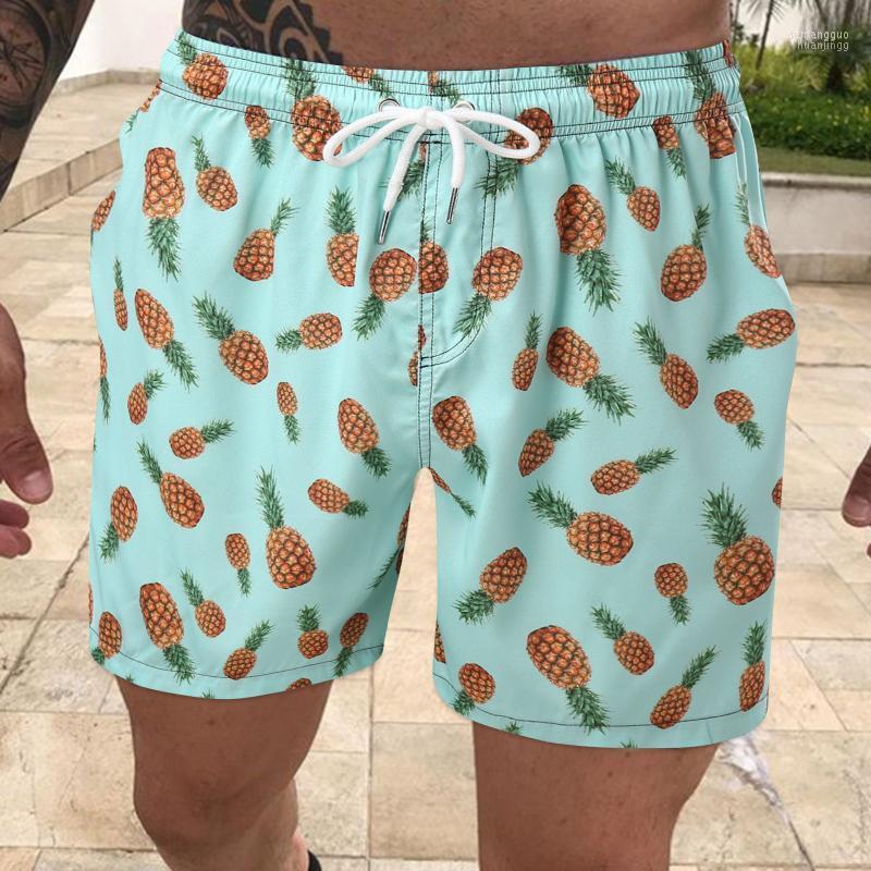 

Men's Shorts Men's Breathable Elastic Waist Fashion Casual Male Swimming Summer Beach For Men Boardshorts Beachwear Gym, Green
