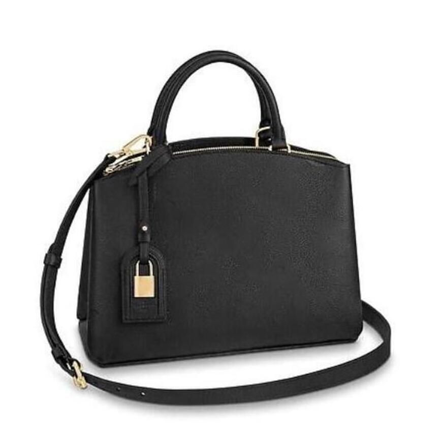 

Genuine Leather Bags Women Fashion Handbags Shoulder Messenger Bag PETIT PALAIS Tote GRAND PALAIS Satchel, Old flower red