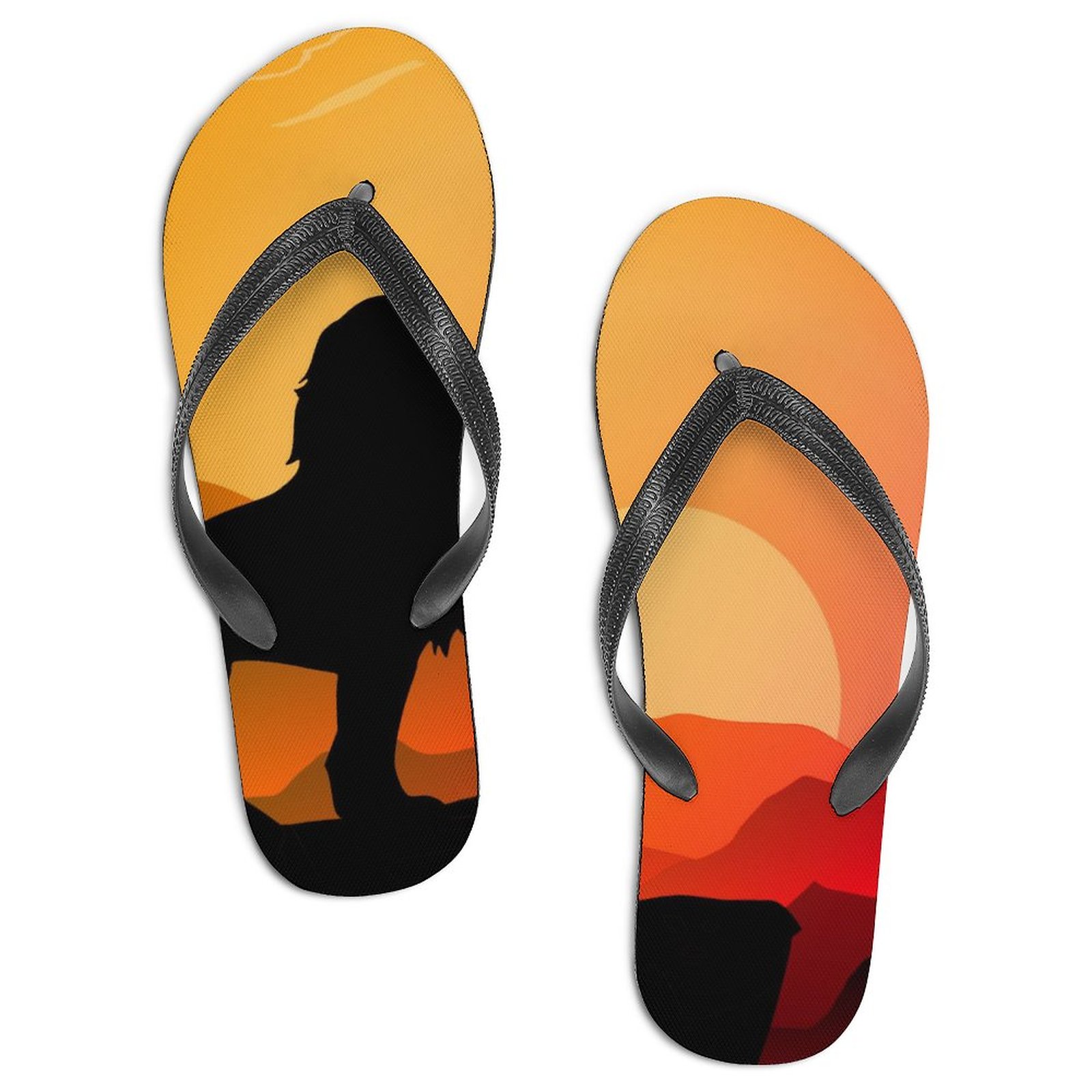 Designer Pantoufle Chaussures Décontractées Personnalisées DIY PantouflesLion-4548013