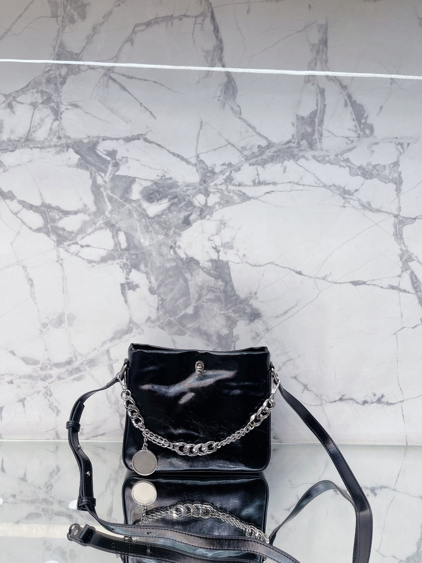 

Winter leather fashion brand luxury bag Designer women shoulder bag Designers Tote Handbag Black Purse Crossbody bags Handbags Shopping Large capacity